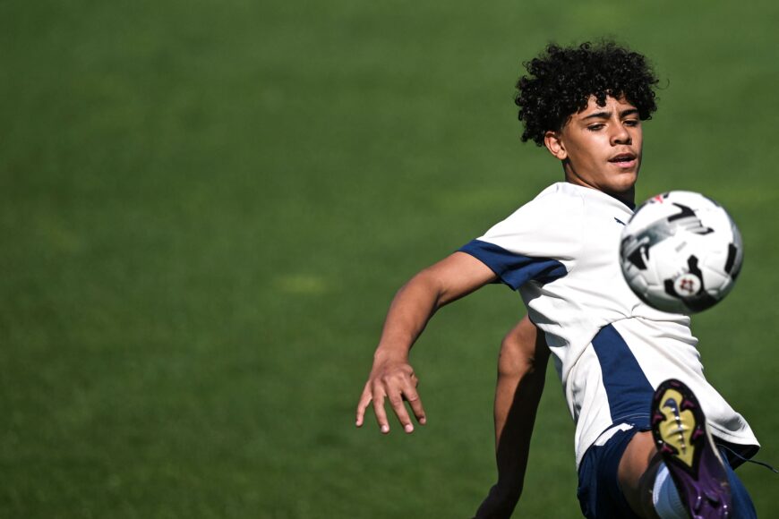 Cristiano Ronaldo Jr debuta con la selección U16 de Portugal y recibe apoyo familiar