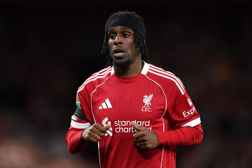 Lesión de seis semanas para el fichaje de Liverpool, golpe duro para Arne Slot