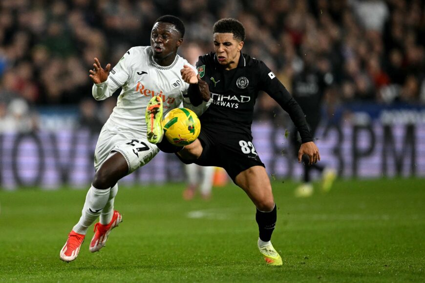 Calificaciones de jugadores del Man City vs Swansea: Cherki brilla en la Copa