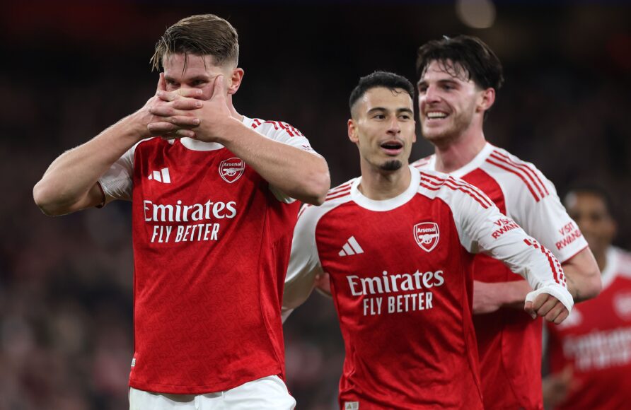 Mikel Arteta elogia a Viktor Gyokeres tras romper sequía goleadora