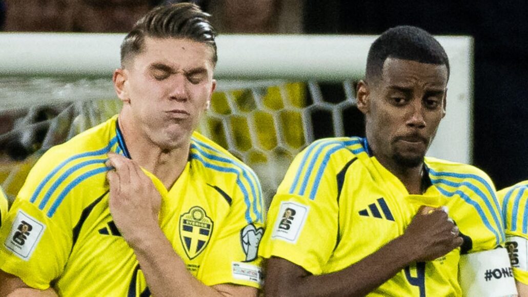 Alexander Isak expresa su descontento tras derrota de Suecia ante Kosovo