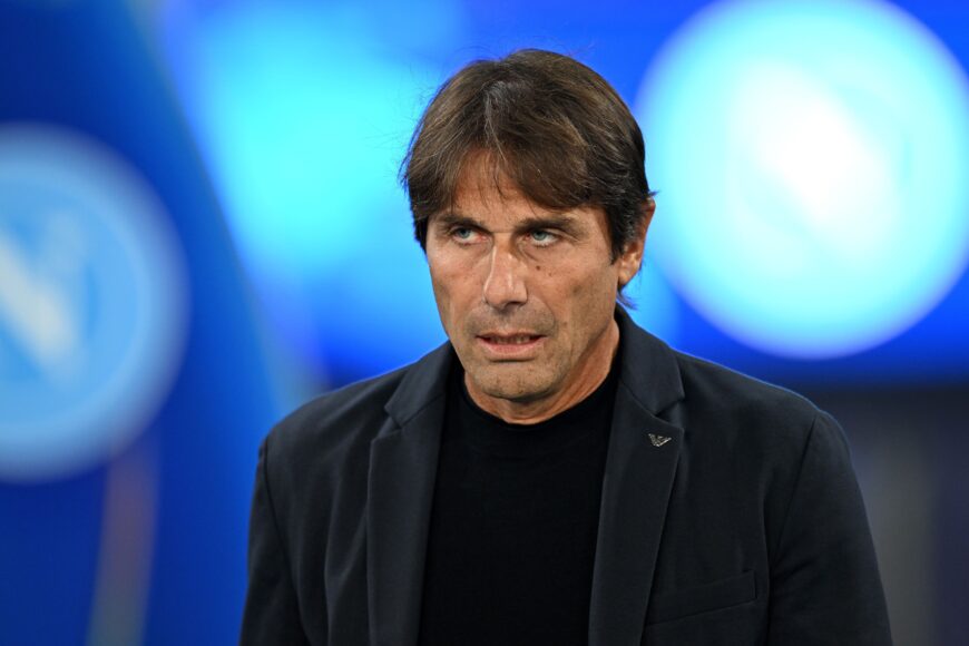 Antonio Conte explica su decisión de dejar fuera a Hojlund y McTominay en Napoli