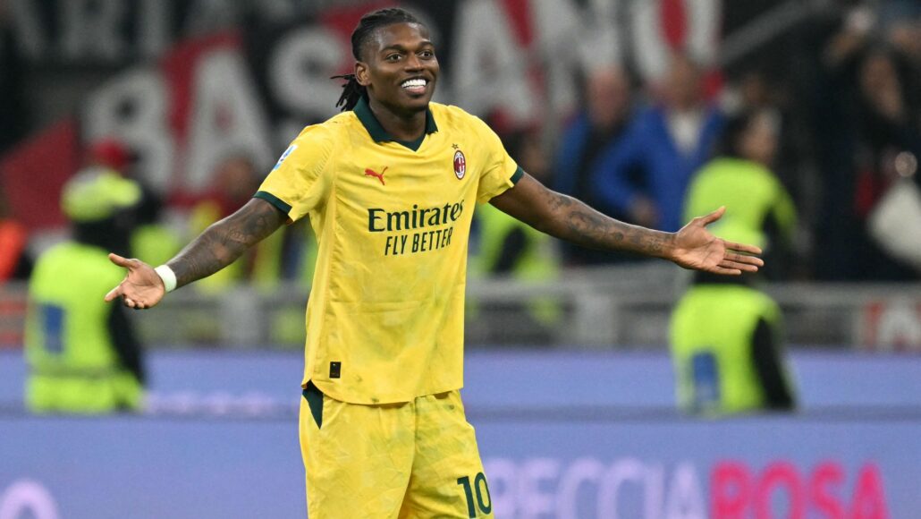 Max Allegri responde a leyenda italiana sobre Rafael Leao y Gimenez en Serie A