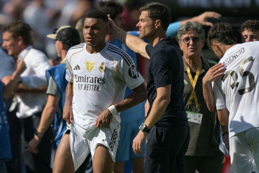 Mbappé apoya a Xabi Alonso para triunfar en su debut con el Real Madrid