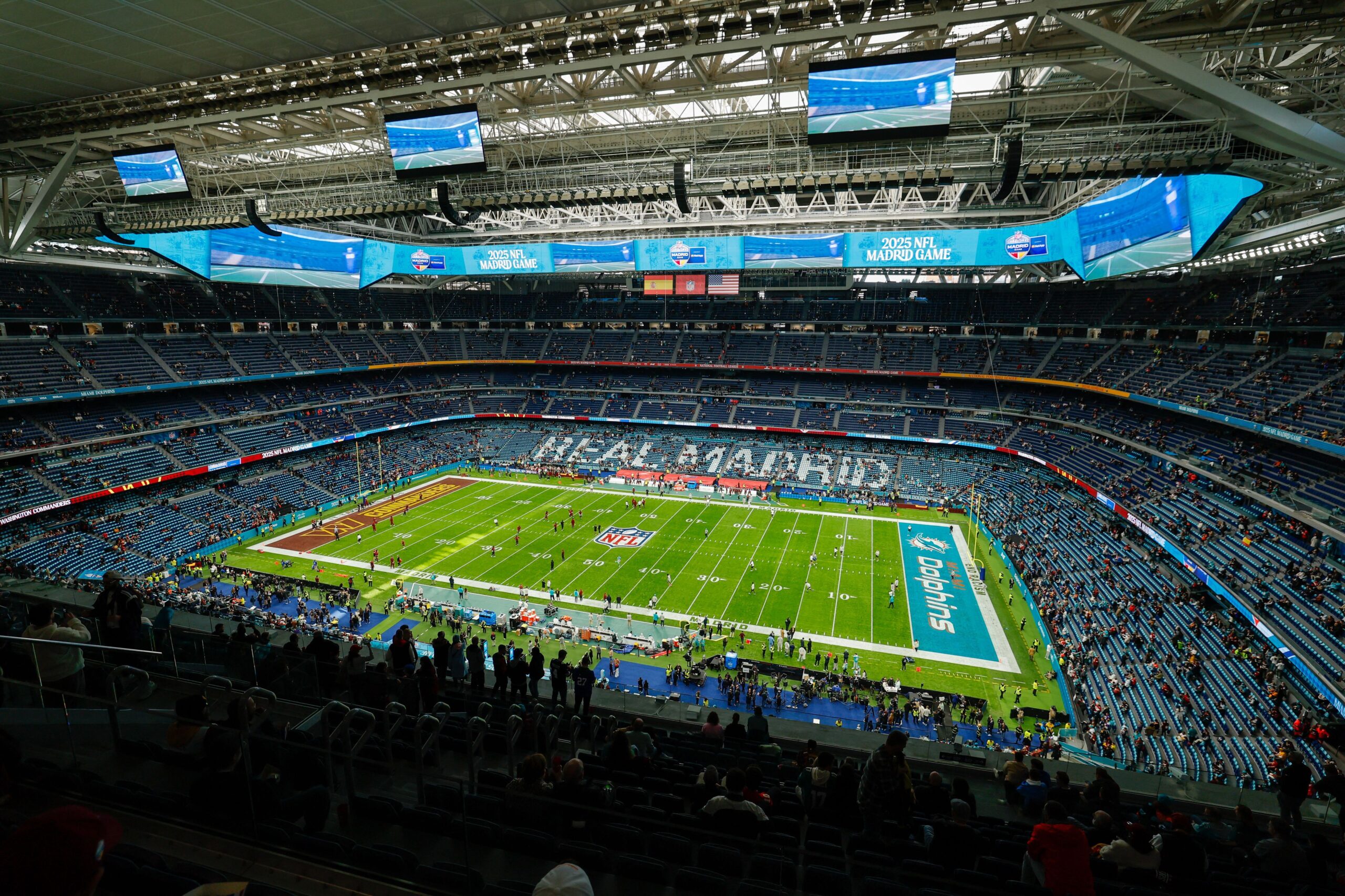 Roger Goodell confirma más partidos de NFL en el ‘remarkable’ Bernabéu