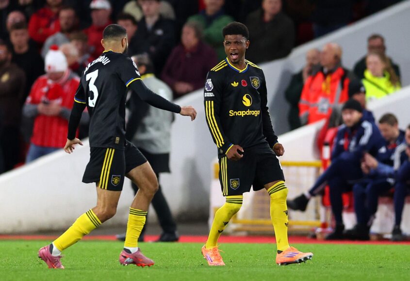 Amad Diallo respalda a Ruben Amorim tras derrota de Man Utd ante Nottingham