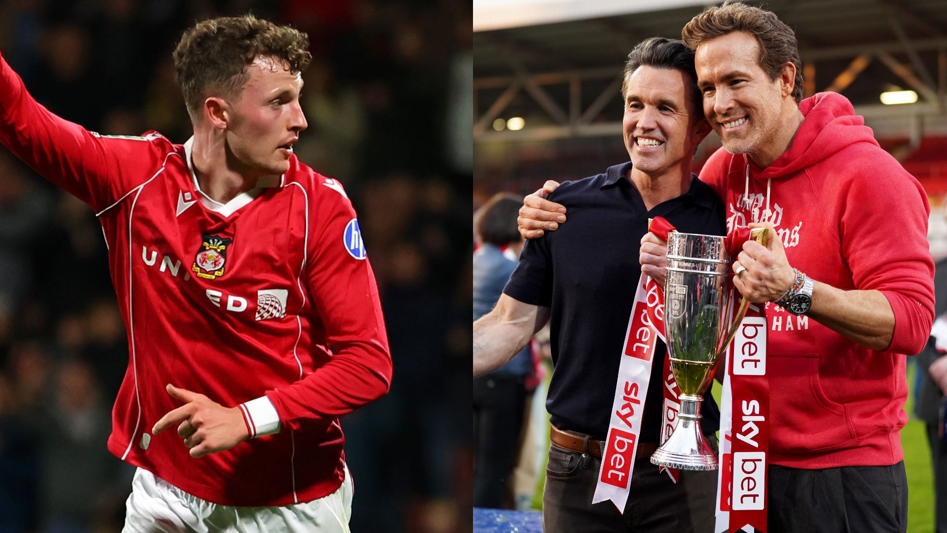 Ryan Reynolds y Rob McElhenney: £30M para Wrexham vs Brady en Birmingham