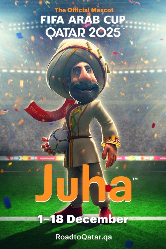 Juha, personaje literario árabe, será la mascota oficial de la Copa FIFA 2025