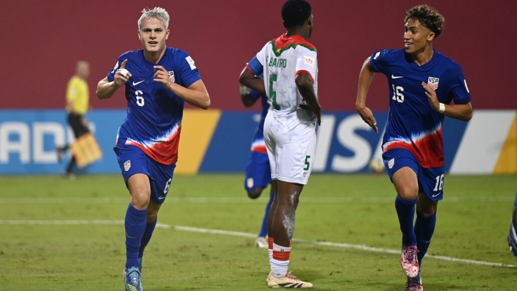 Cavan Sullivan anota gol decisivo para EE. UU. en U17 contra Burkina Faso