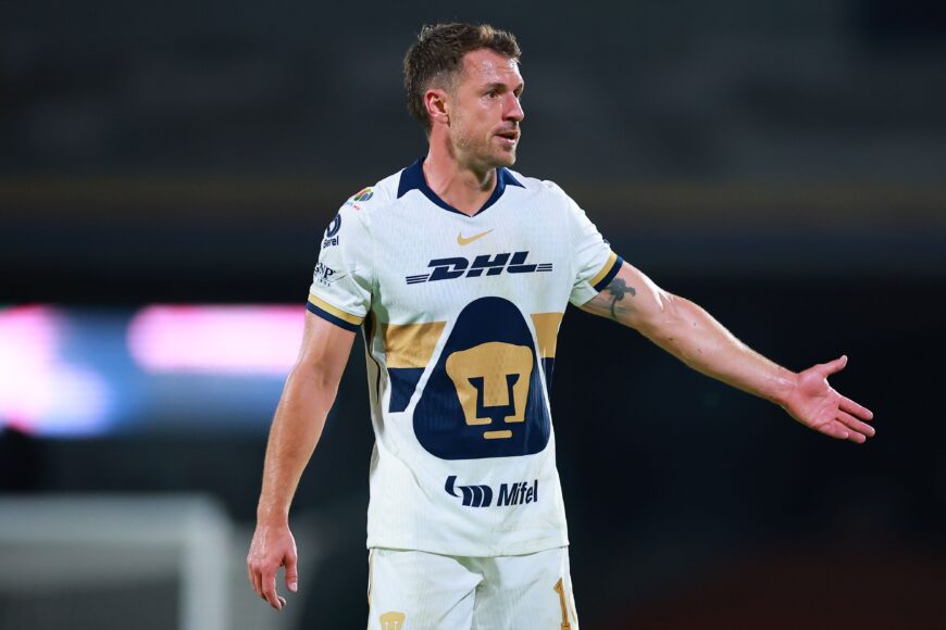 Aaron Ramsey termina contrato con Pumas tras la pérdida de su perro querido