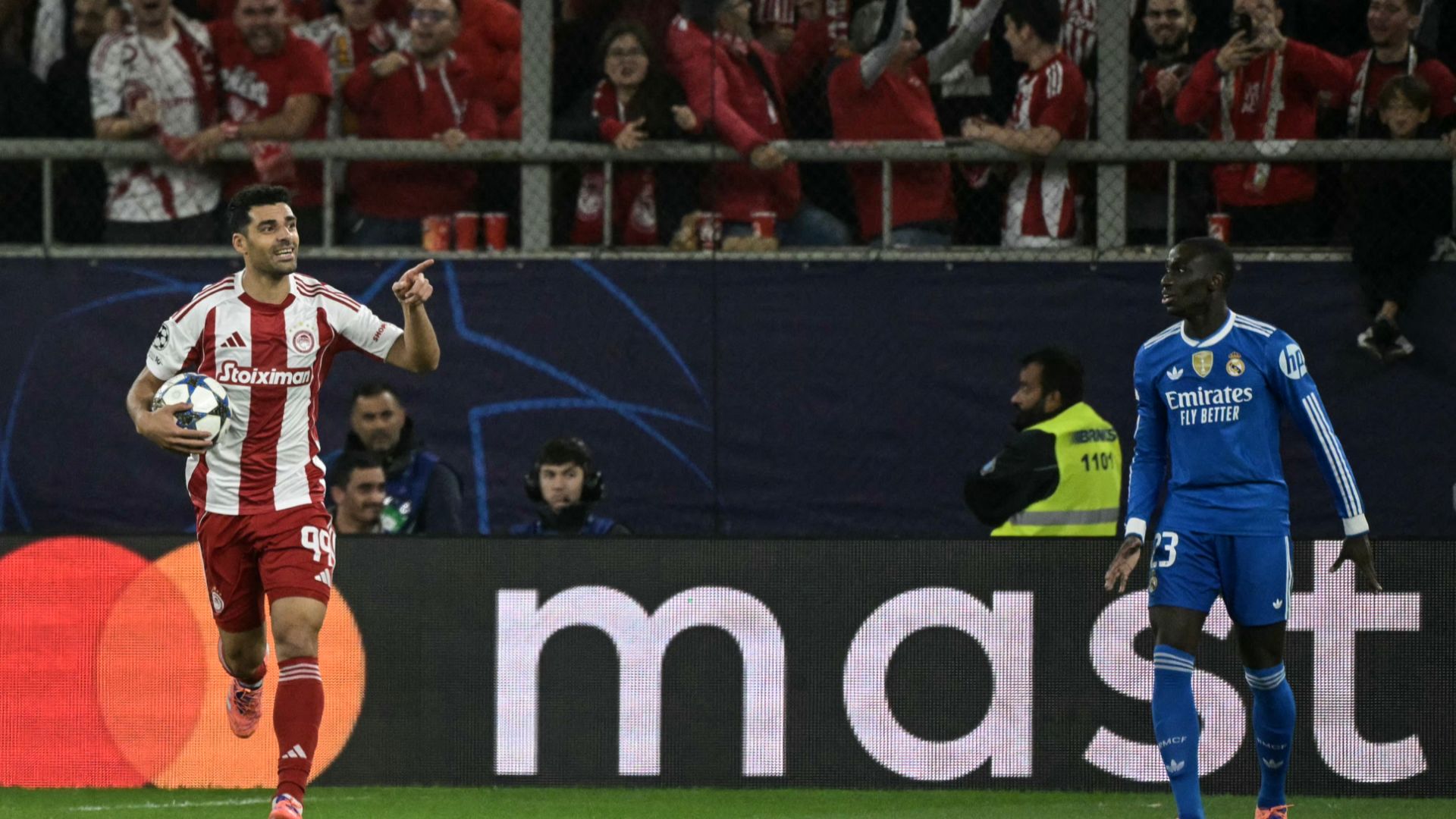 Calificaciones de jugadores del Real Madrid vs Olympiacos: Mbappé brilla con 4 goles