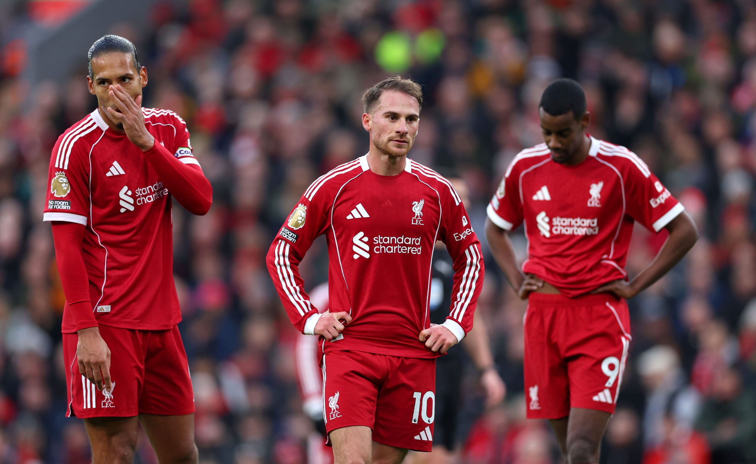 Arne Slot: Comentarios de ‘golpe’ se sintieron como un ‘puñetazo’ ante Liverpool