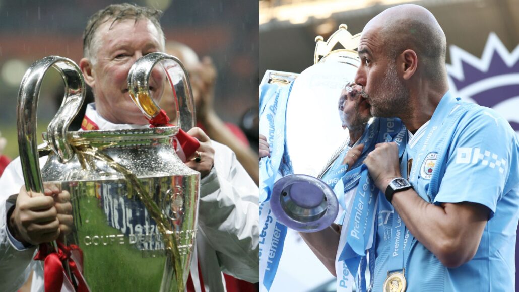 Sir Alex Ferguson felicita a Pep Guardiola por unirse al exclusivo ‘Club 1,000’
