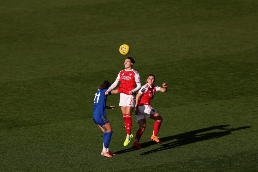 Valoraciones de jugadoras del Arsenal vs Leicester: Mead y Russo brillan en WSL