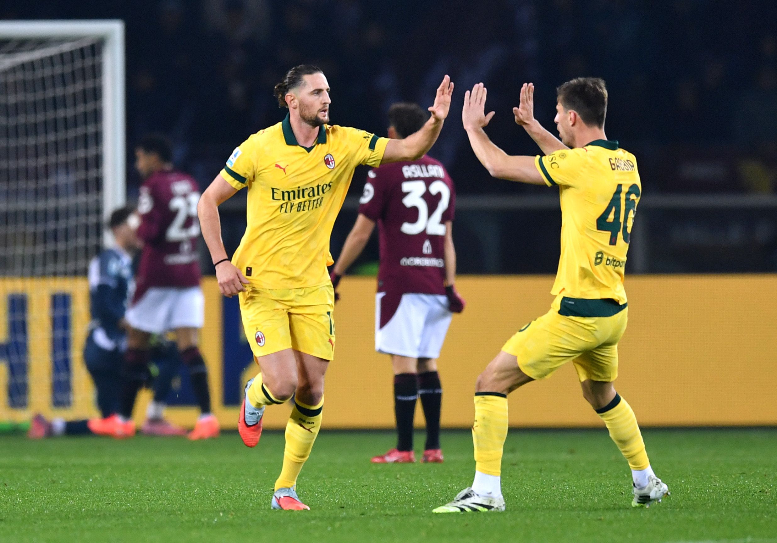 Rabiot y Pulisic lideran el regreso del AC Milan a la cima de la Serie A