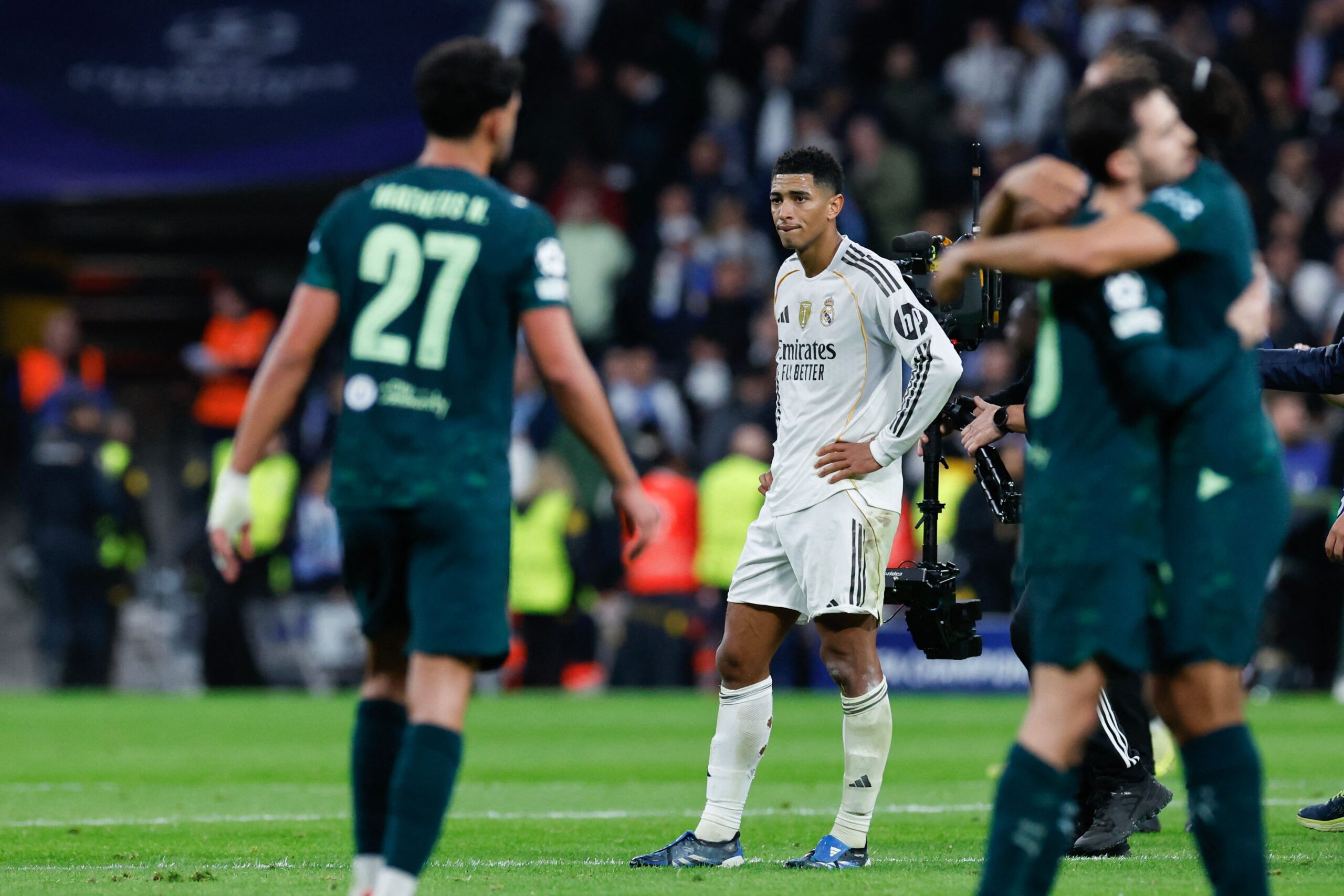 Jude Bellingham reconoce que el Real Madrid debe afrontar la dura derrota ante Man City