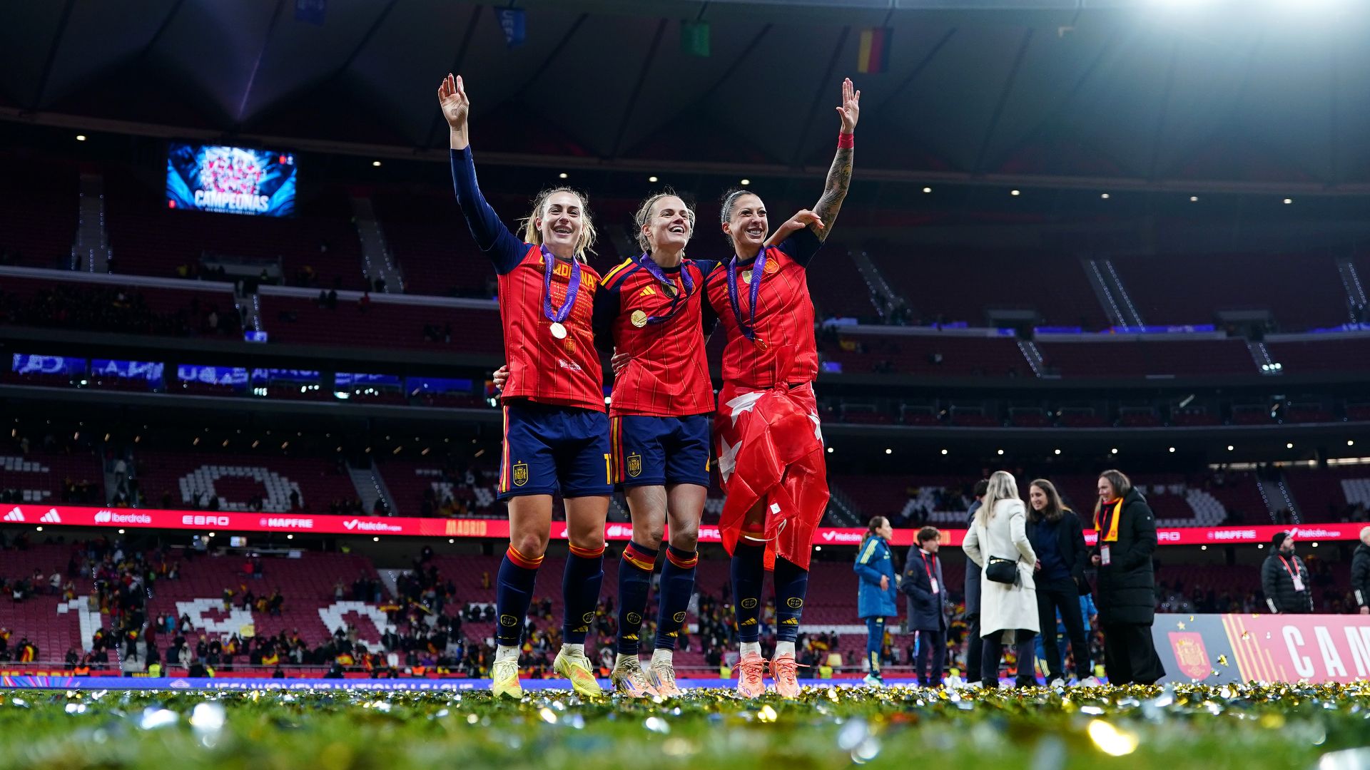 Jenni Hermoso brilla en la final de la Liga de Naciones contra Alemania