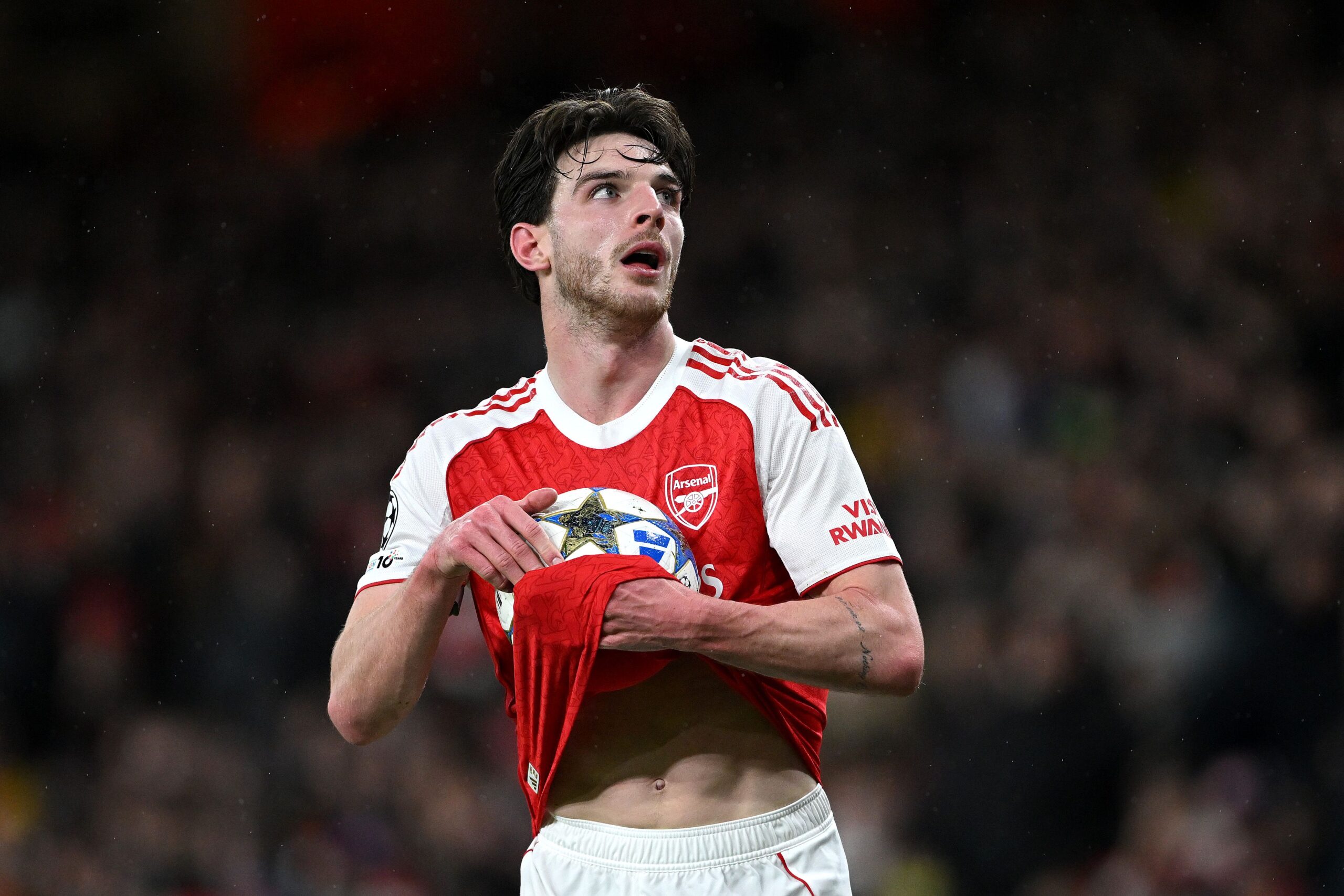 Declan Rice se pierde el viaje del Arsenal a Brujas por enfermedad preocupante