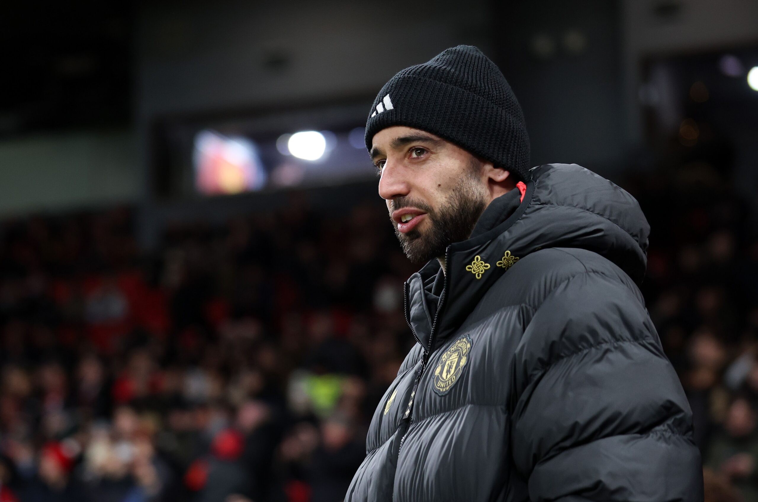 Ruben Amorim elogia la actitud de Bruno Fernandes en medio de su lesión