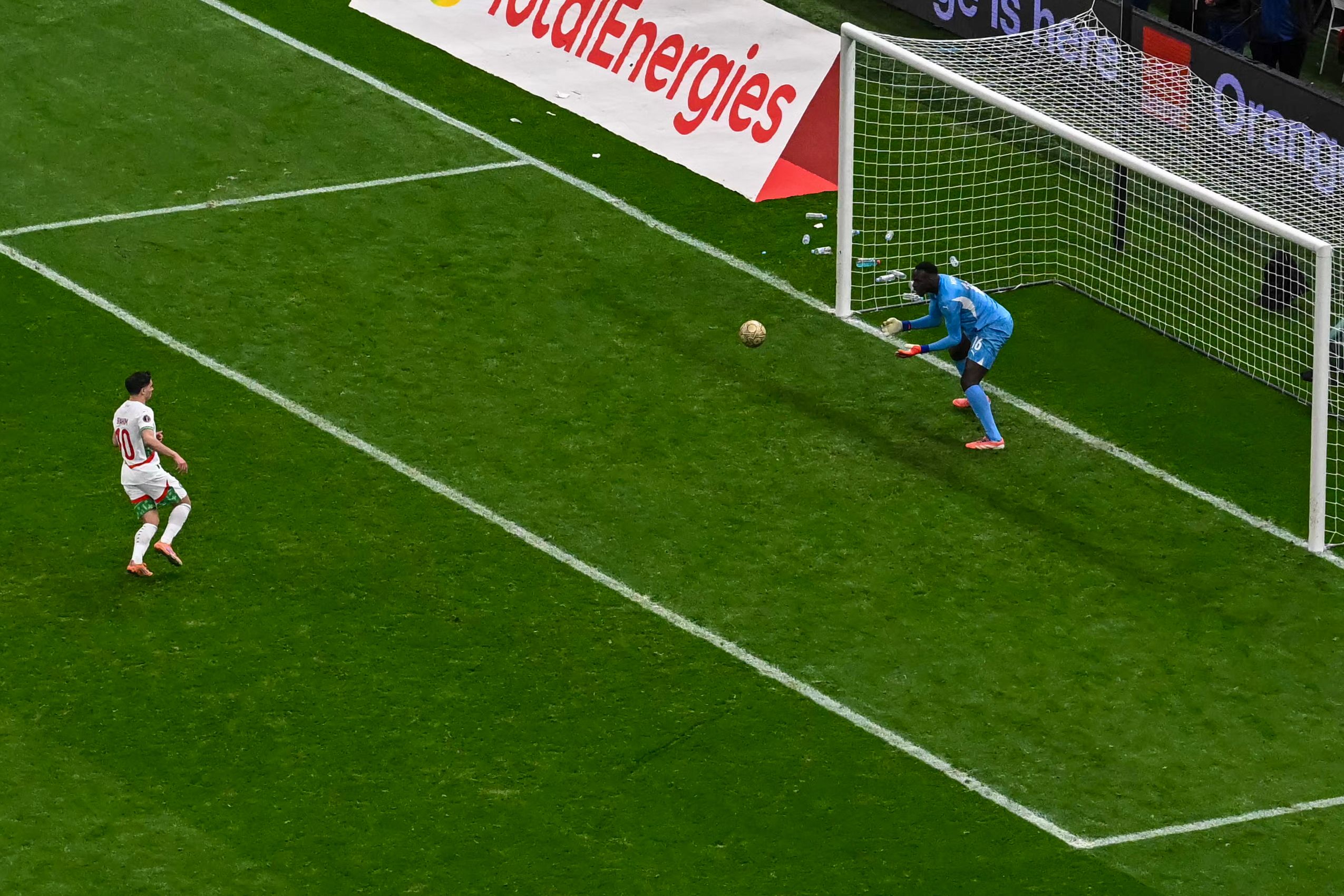 Brahim Díaz acusado de menospreciar a Senegal con penalti Panenka en la final