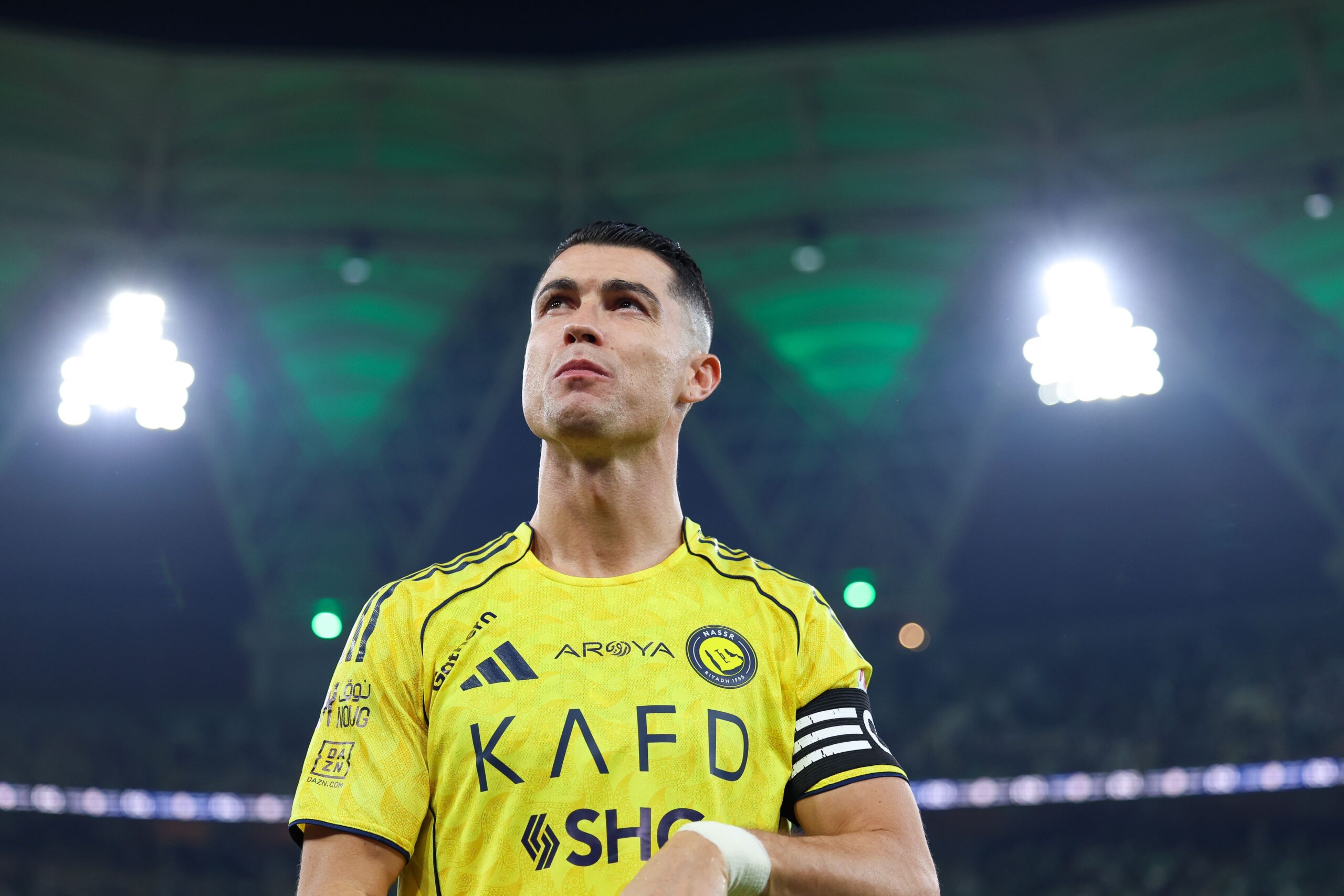 Cristiano Ronaldo y Joao Félix molestos por celebración efusiva del Al-Ahli