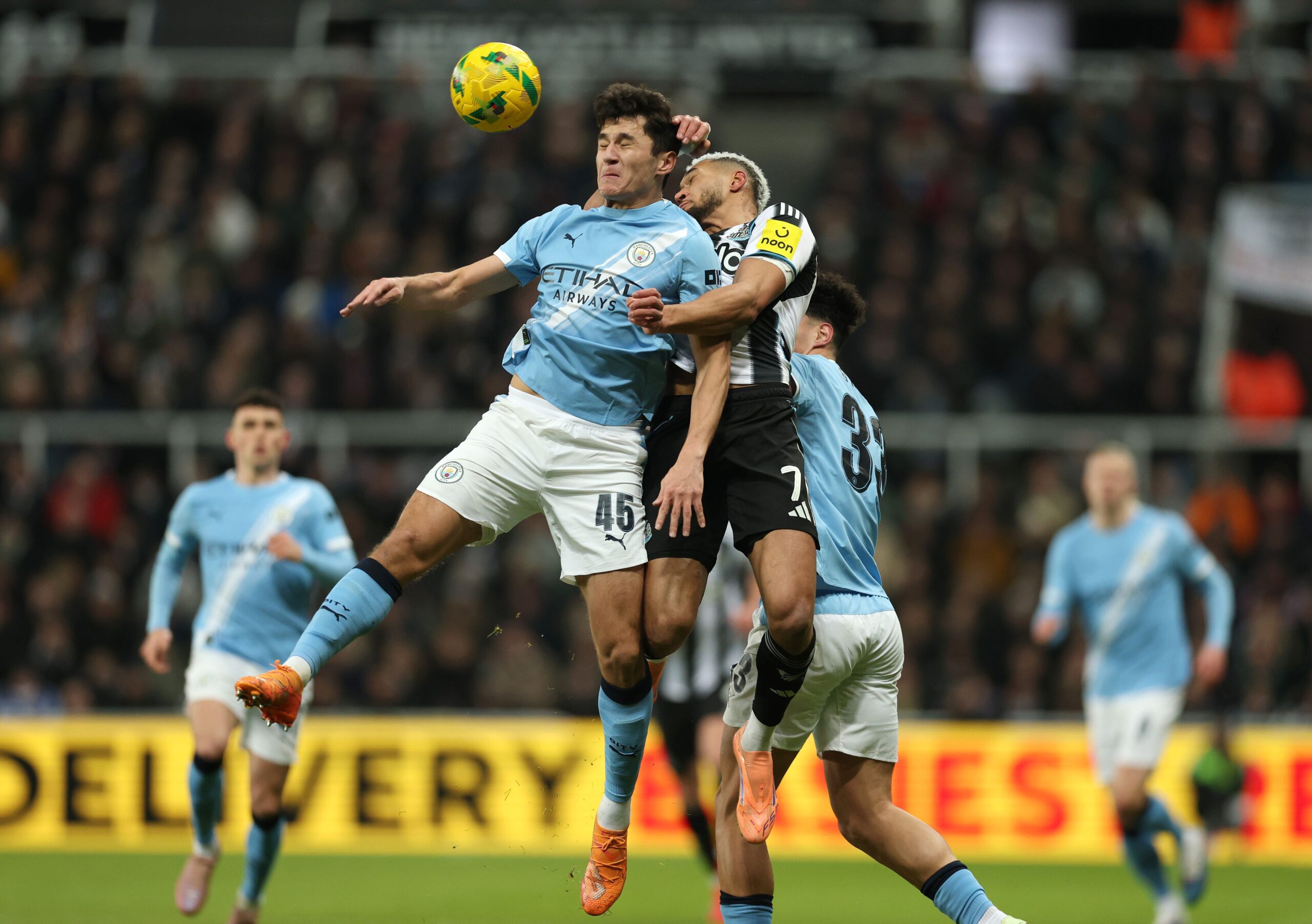 Valoraciones de jugadores de Man City vs Newcastle: Semenyo brilla en la Copa