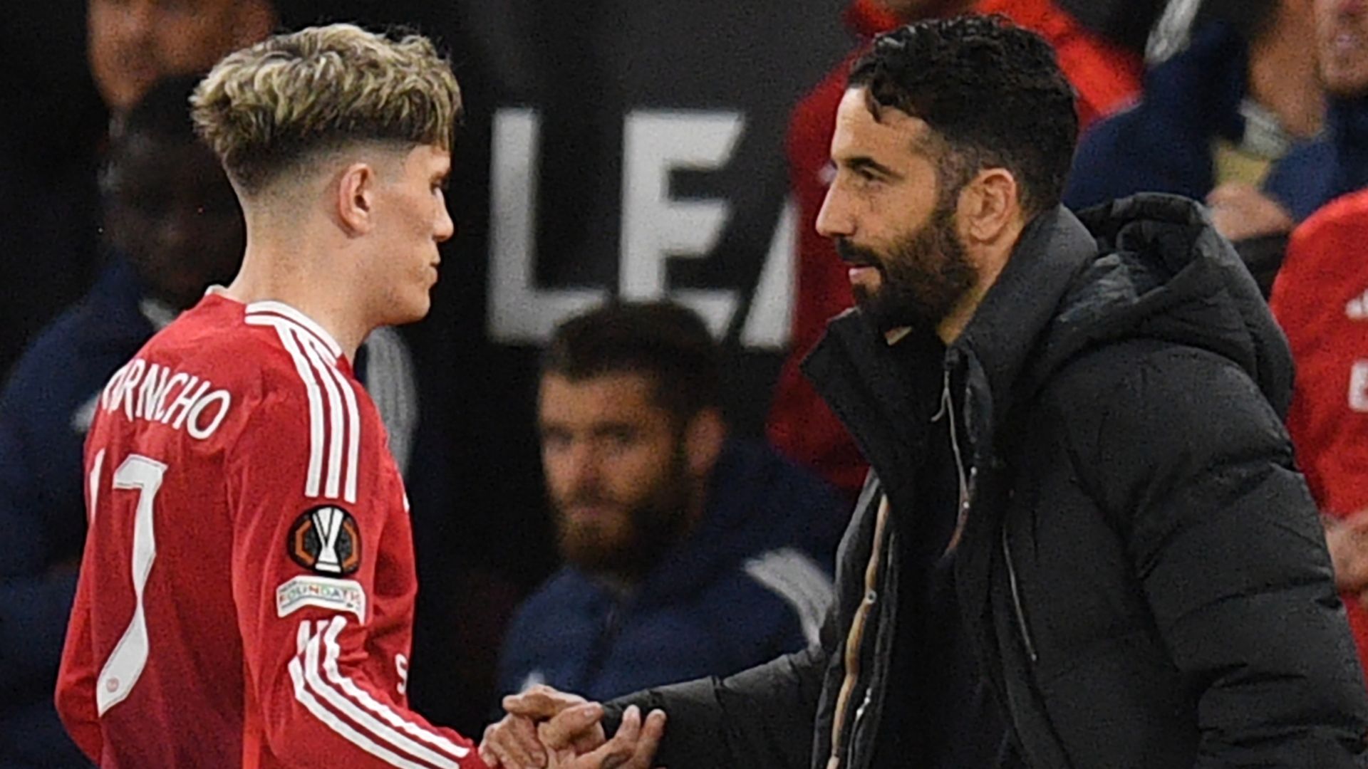 Alejandro Garnacho se burla del despido de Amorim tras su exilio en Man Utd