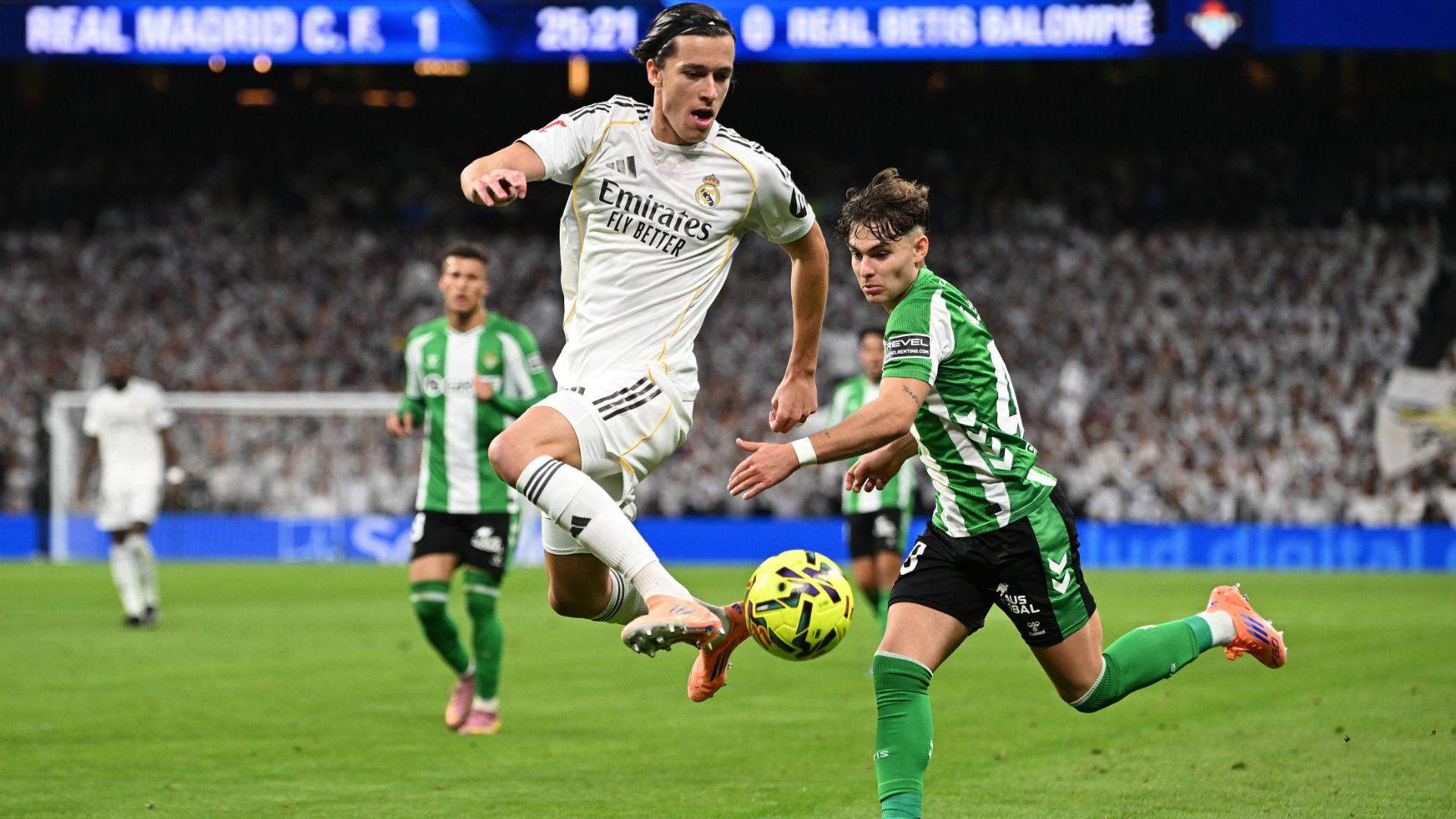 Gonzalo García brilla con hat-trick en la victoria del Real Madrid contra Betis