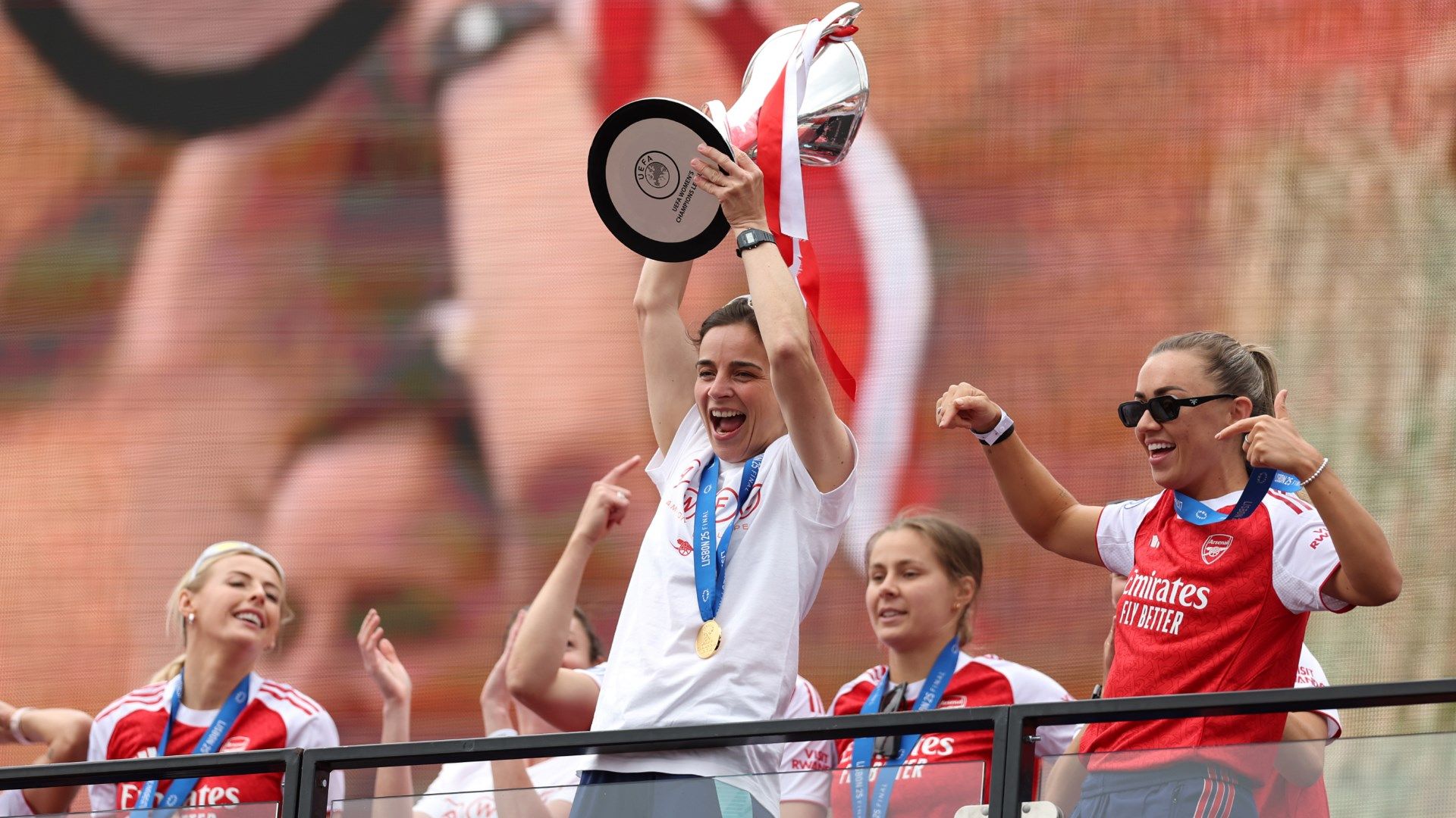 Renee Slegers renueva con Arsenal hasta 2029 tras ganar la Champions League