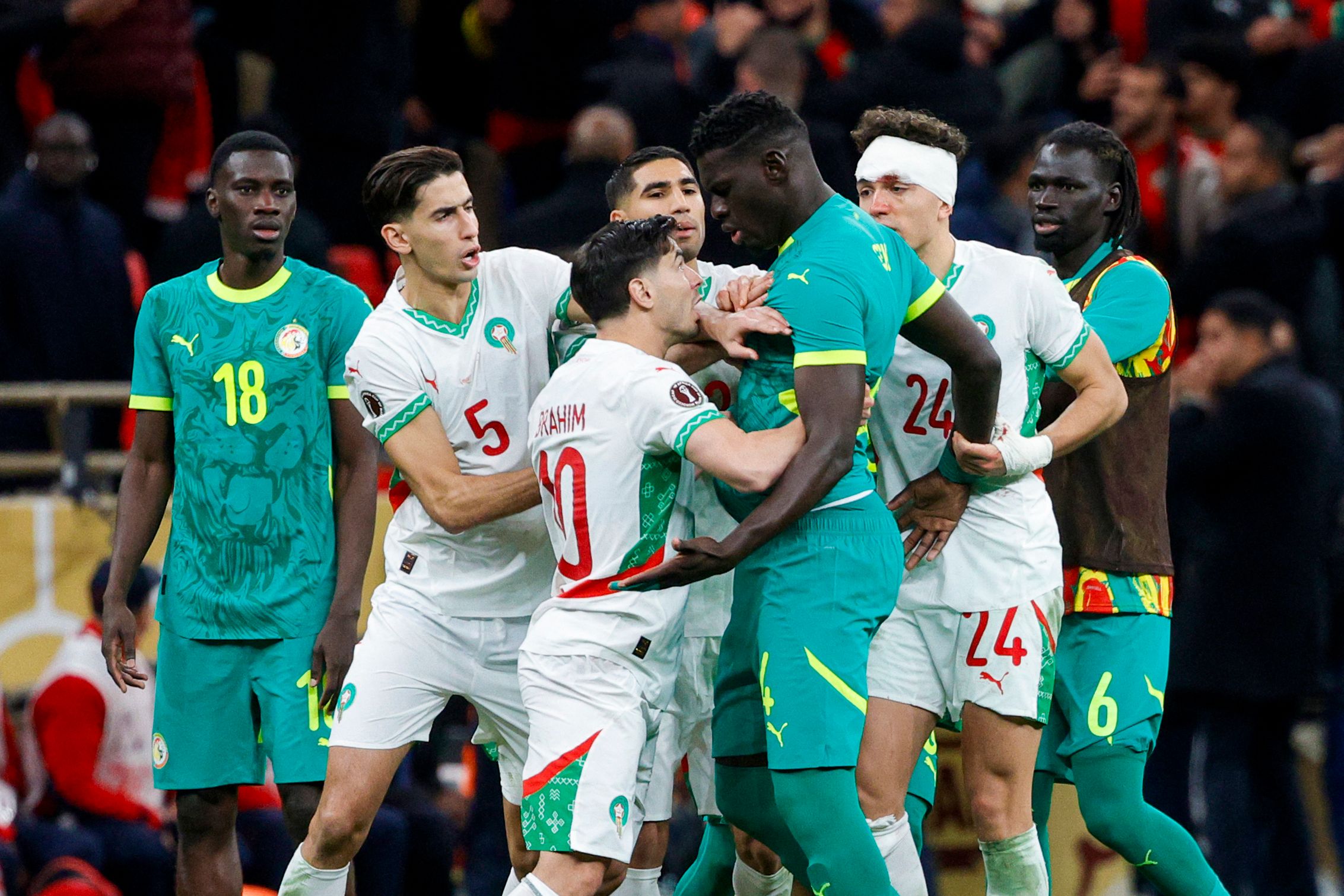 Brahim Díaz falló un penal en la final de la AFCON: la sorprendente historia